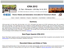 Tablet Screenshot of icra2012.org